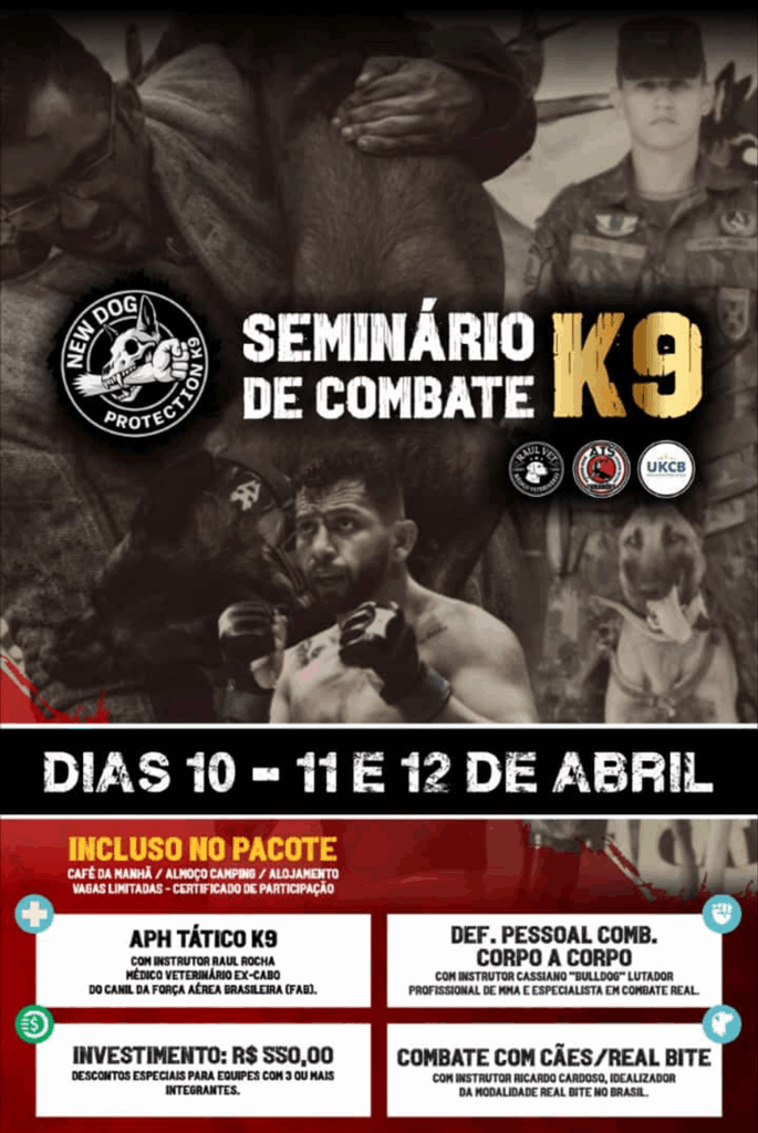 Seminário de Combate K9 — Edição Elite